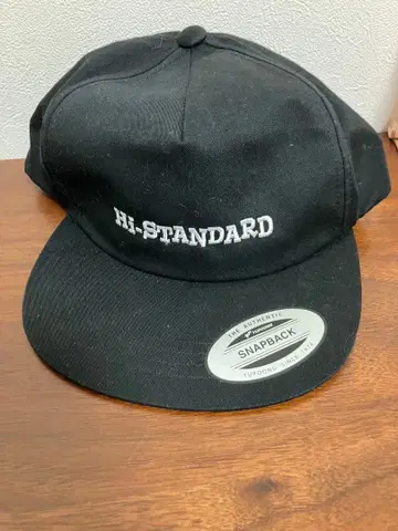 HI-STANDARD 스냅백 캡 블랙
