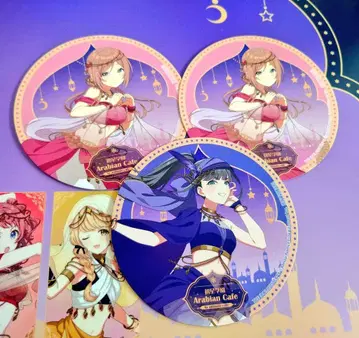 애니카페 학마스 히메사키 리나미 아메야 츠바메 코스터