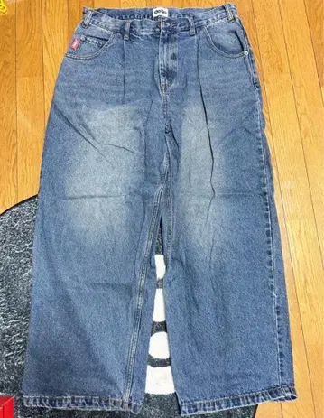 9090 킹 로고 데님