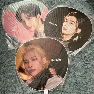 K-POP 부채 JIN Hyunjin 세트