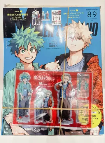 히로아카 남성용 논노 부록 아크릴 스탠드 바쿠고 이즈쿠