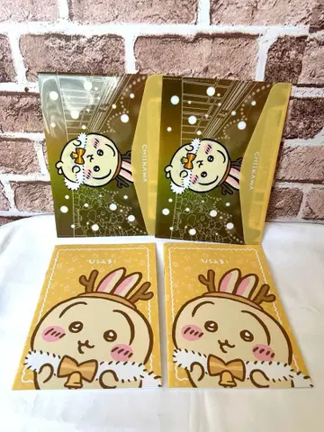 [ 당일 발송 ] 치이카와 (먼작귀) 세븐일레븐 플랫 케이스 노트 토끼