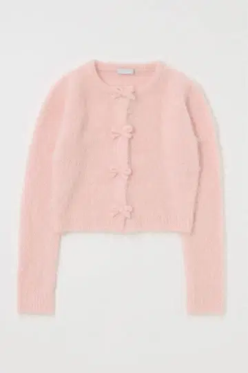 MOUSSY 프론트 리본 가디건