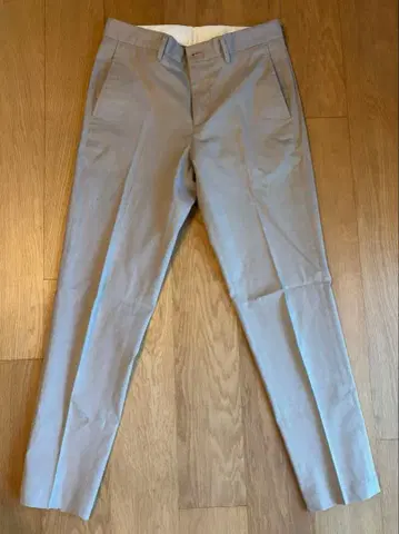 EDIFICE 폴리에스테르 혼방 베이지 치노 팬츠