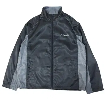 Gamakatsu 낚시용 자켓 F 사이즈 블랙/그레이