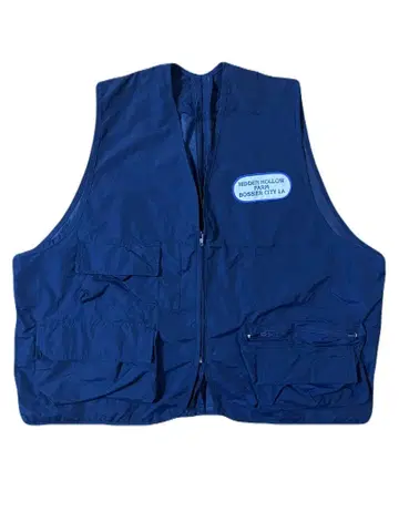 구제 의류 나일론 와펜 베스트 네이비