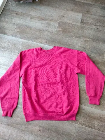 TULTEX 핑크 맨투맨 90s made in usa