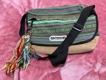 OUTDOOR 에스닉풍 백 그린