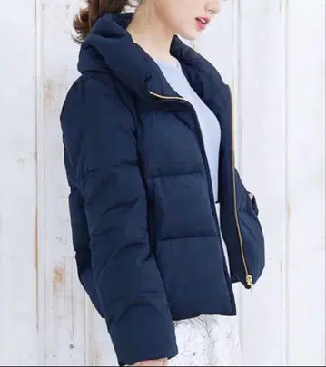 [경량 따뜻함] 12Twelve Agenda 숏 다운 네이비 M