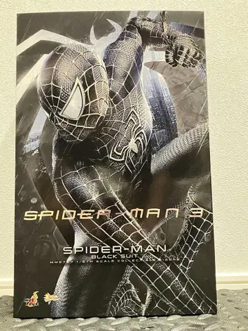 미개봉 새상품 핫토이즈 스파이더맨 블랙 슈트 일반 버전