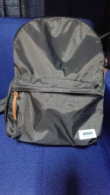 ARMEN 그레이 나일론 백팩