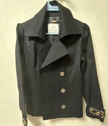 rady 코트 더블 자켓 블랙