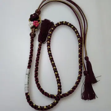 럭셔리 후리소데용 허리띠 순수 실크 미사용 FO140