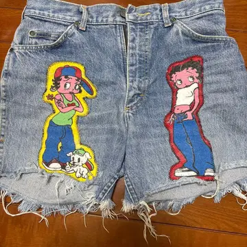 BETTY BOOP 데님 y2k 해외 걸 2000s