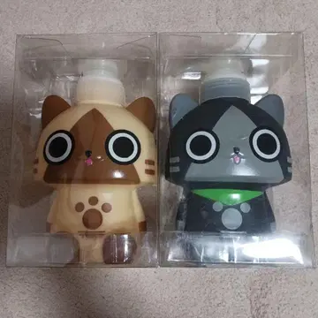 몬스터 헌터 AIROU 아일루 메라루 펌프 보틀 2개 세트