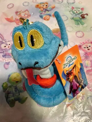 새상품 미사용 게리 봉제 인형 키링 디즈니 스토어