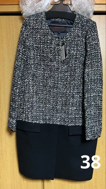 Jewel changes 유나이티드 애로우즈 노카라 코트 38