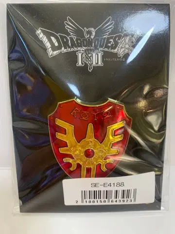 드래곤 퀘스트 I&II 로토의 방패 핀즈 미개봉