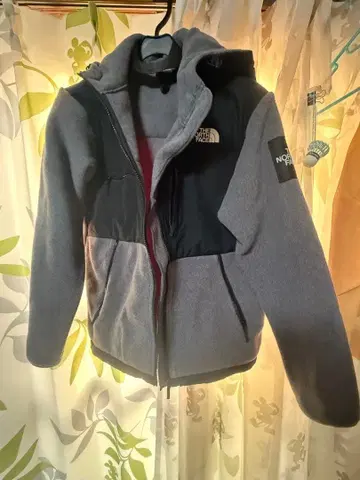THE NORTH FACE 플리스 자켓 S 그레이/블랙
