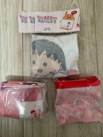 가챠 마루코는 아홉살(치비 마루코짱) 에코백 2종 세트