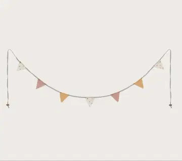 Maileg 메이 미니어처 가랜드 7 플래그