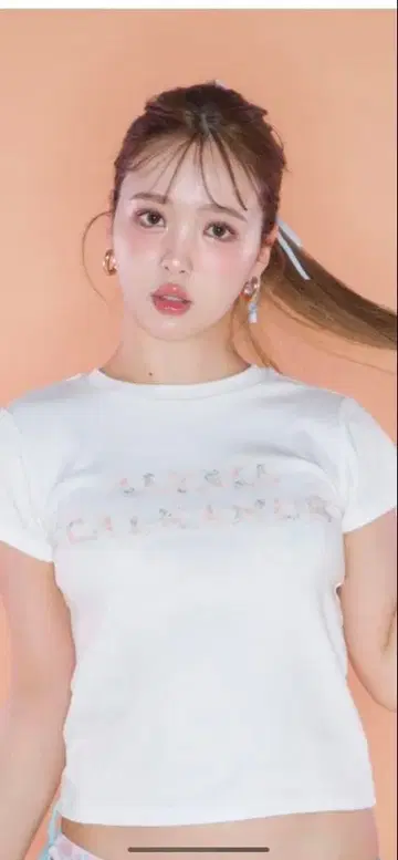 ( CALNAMUR x ALEXIA STAM ) Logo Tee