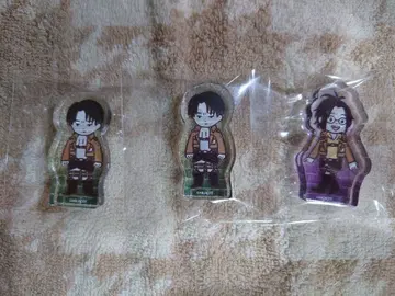 진격의 거인 아크릴 블록 리바이 한지