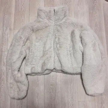 [ Chico ] 화이트 플리스 자켓