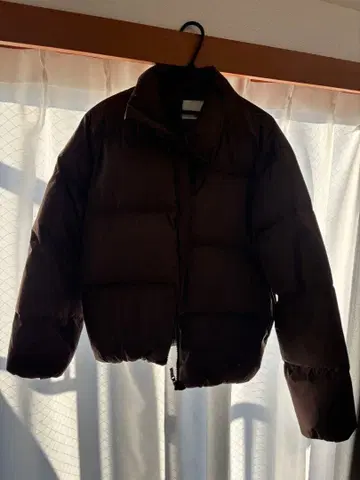 OHOTORO 커브드 윈드 재킷 브라운 M