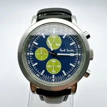 새상품급 작동품 폴스미스 남성용 손목시계 크로노그래프 실버 레어