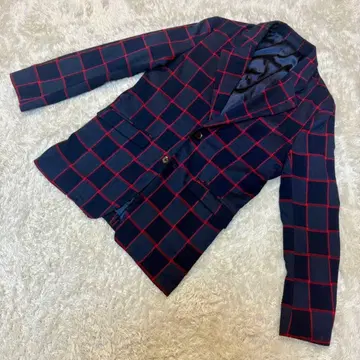 [ NO ID. BLACK ] 남성용 1 윈도페인 패턴 테일러드 자켓