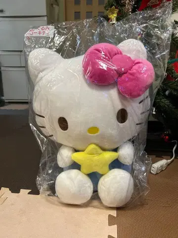 헬로키티 봉제 인형 본체 새상품 미개봉