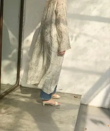 dosa / Long Tunisian tunic(iron indig)