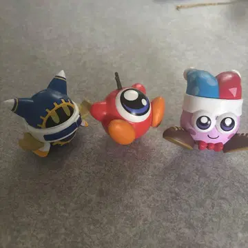 커비 시리즈 피규어 3체 세트