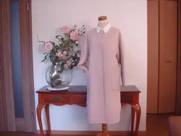 네미카 레리안 노카라 코트 스모키 핑크 정가 132,000엔