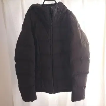 유니클로 심리스 다운 블랙 L