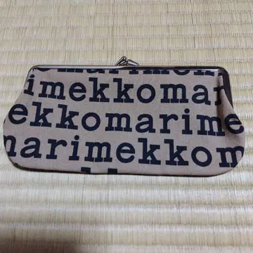 marimekko 로고 프린트 파우치