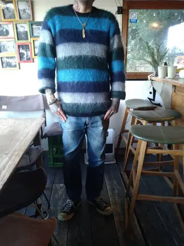 90s 모헤어 니트 MILKBOY 커트 코베인