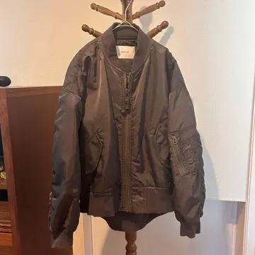 프레임워크 나일론 트윌 MA-1 블루종