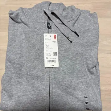 유니클로 맨투맨 풀 집업 후드티