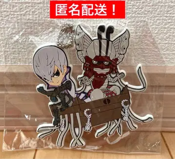 전국 BASARA 러버 키링 이시다 미츠나리 오타니 요시츠구