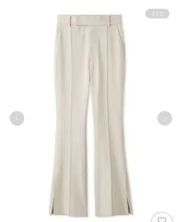 FRAY ID 스트레치 플레어 팬츠