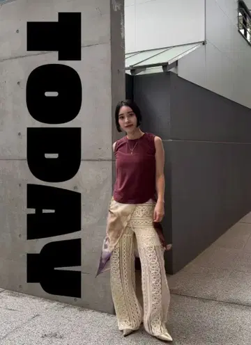 미사용 새상품 Ameri 니트 팬츠