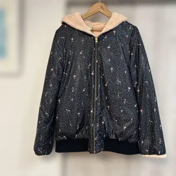 프랑슈리페 리버서블 블루종 보아 메르헨 퍼