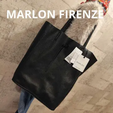 택 포함 새상품 MARLON FIRENZE 백 A4 가죽 토트백