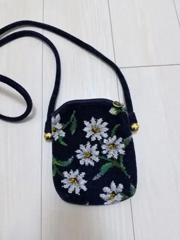 페이러 마가렛 미니 숄더백 네이비