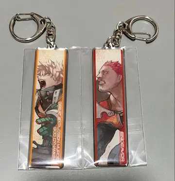 히로아카 원화전 메탈 키링 바쿠고 카츠키 엔데버