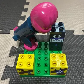 호빵맨 블록 라보 세균맨