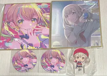 프로세카 코하네 캔뱃지 색지 세트