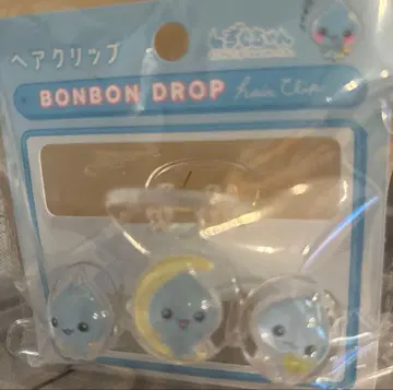 모자 꽁지 드롭 헤어 클립 물방울 짱 쿠리아